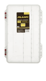 Plano ProLatch Stowaway Large Clear Organizer Tackle Box, Large, Clear
