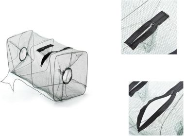 Foldable Fishing Net Trap and Fish Minnow Trap