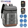 Cooler Backpack 36 Can Leakproof Insulated Cooler Backpack with 25L/6.6Gal for Picnic Camping Beach Hiking Fishing Travel